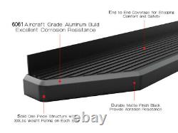 Stain Black 6 iBoard Side Step Nerf Bar Fit 14-22 Toyota 4Runner SR5 TRAIL