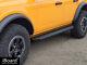 Stain Black 6 iBoard Side Step Nerf Bar Fit 21-22 Ford Bronco SUV 4-Door