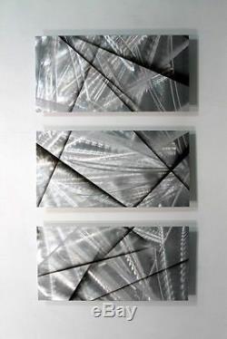 Statements2000 Abstract 3D Metal Wall Art Modern Sculpture Panels by Jon Allen