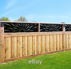 Sun Fence Topper Outdoor Divider Privacy Screen Panel
