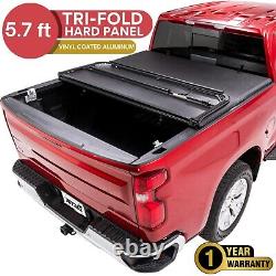 TACTIK 5.7 ft Hard Panel Tonneau Cover For 19-24 Dodge RAM 1500 New Body Style