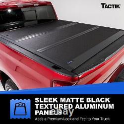 TACTIK 6 ft Ford Ranger 2019-2024 Aluminum Hard Panel Low Profile Tonneau Cover
