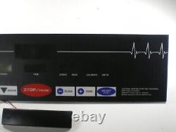 True 450 HRC Treadmill Display Console Overlay Upper Control Board Panel Black