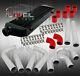 Turbo Accessories Combo Fmic Intercooler Black+8Pcs Piping Kit+Couplers+Clamps