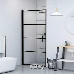 USA Shower Door Tempered Glass Black Shower Enclosure Panel Bathroom Home