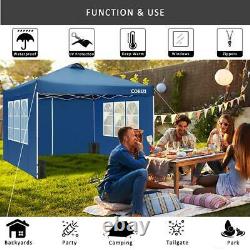 USRight Angle Folding Shed 4 Side Panels Tent Picnic Outdoor Waterproof+Sandbag