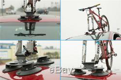Universal Bicycle Carrying Frame Car Roof Rack Suction Cup Type Carrying Frame