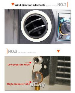 Universal Underdash AC Evaporator 12V Heat & Cool Air Conditioner Compressor-USA