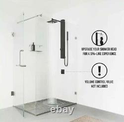 VIGO Orchid 39 in. H x 4 in. W 2-Jet Shower Panel System