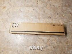 Vigo VG08016MB Gardenia Retrofit Shower Panel with Shower Head in Matte Black