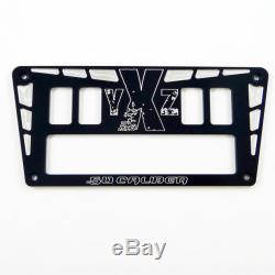 YXZ 1000 R Aluminum Billet Black Dash Panel with Switches UTV Performance Parts